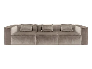 DUAL - 4 seater velvet sofa _ ANA ROQUE INTERIORS